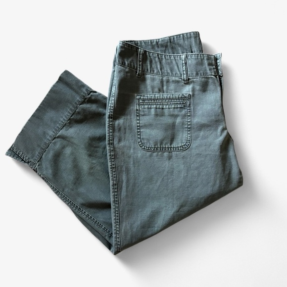 The North Face Army Green Capri Pants Size 10 - Picture 1 of 12